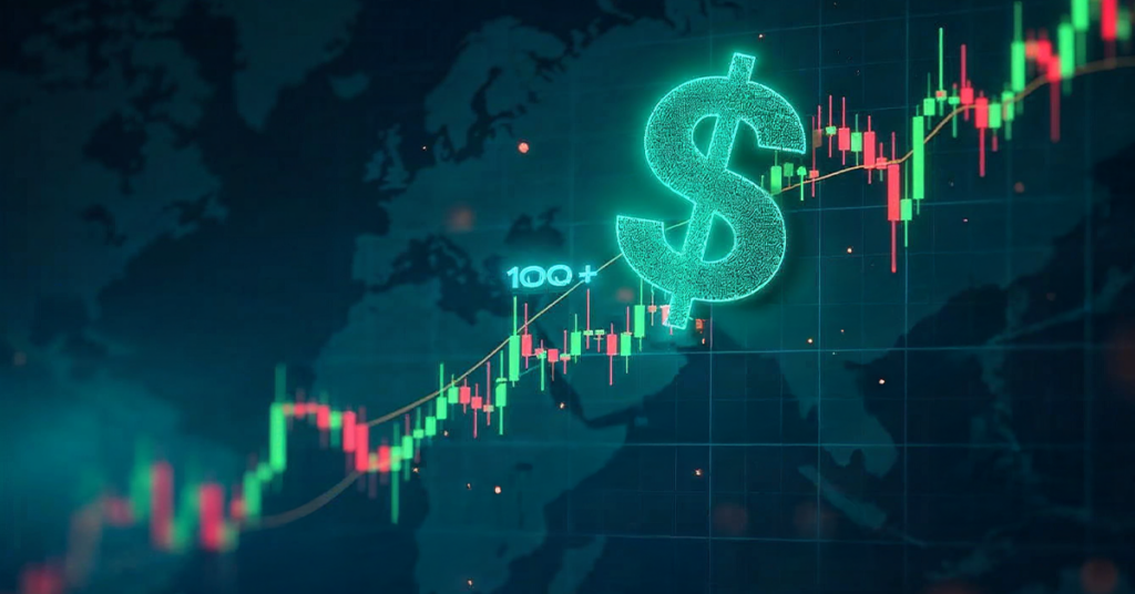 US Dollar Index Breaks Above 100, and Gold Falls Below $3,250